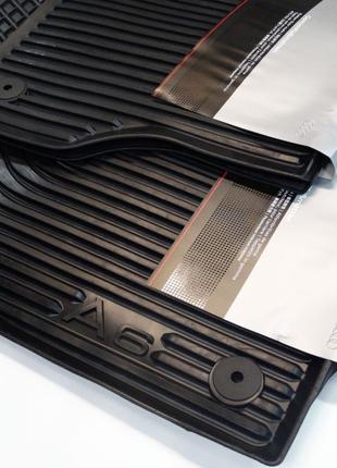 Передние резиновые коврики для Audi A6 4G Новые Оригинальные