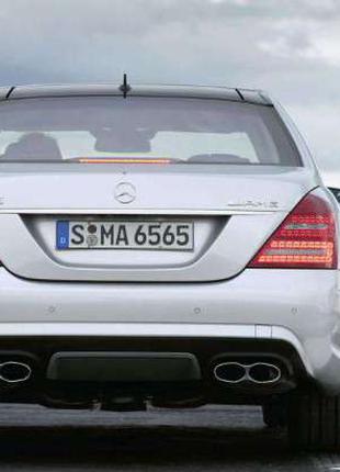 Бампер задний Mercedes-Benz S-Class W221 S63 S65 AMG