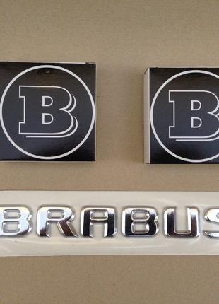 Эмблема капота Brabus MERCEDES S CLASS W222 2014-2016