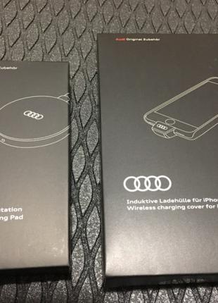 Комплект беспроводной зарядки Audi для iPhone 7 Новая Оригинал