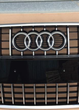 Решетка радиатора Audi Q7 10-2016 Новая Оригинальная