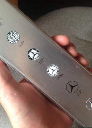 Набор исторических значков Mercedes-Benz Новый Оригинальный