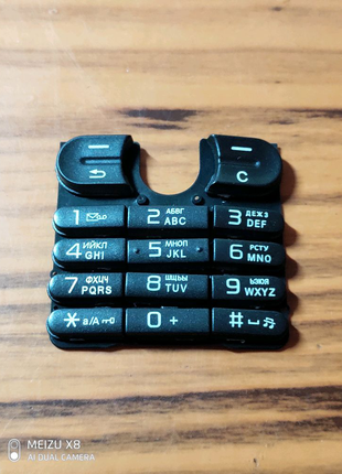 Клавиатура телефона Sony Ericsson W200-черная