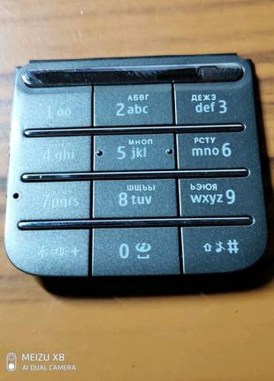 Клавиатура для Nokia C3-01-серый.