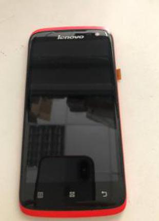 Дисплей с сенсором для Lenovo ideaphone S820 Red