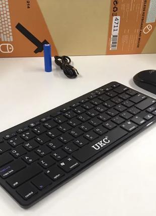 Клавиатура беспроводная и мышка wireless WI 1214 Charge