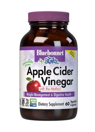 Яблочный уксус, Apple cider vinegar, Bluebonnet Nutrition, 60 ...