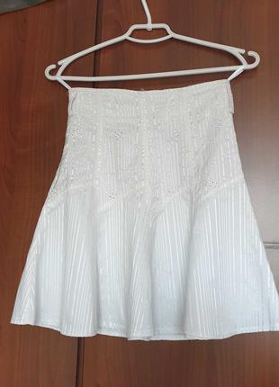 Белая юбка Турция