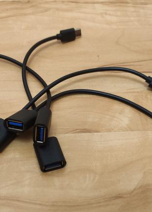 OTG кабель переходник USB Type C - USB 3.1 Gen2