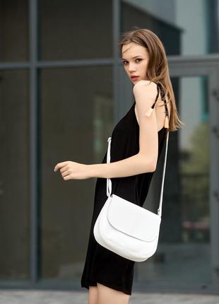 Новинка, вместительная трендовая белая стильная сумка для девушки