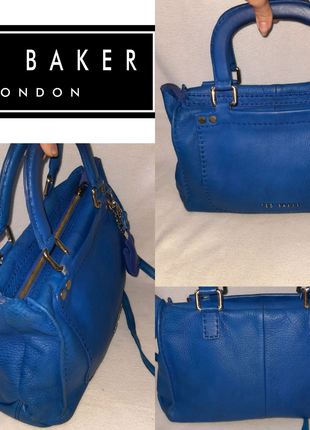 Кожанная сумка Ted Baker