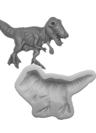 Молд "Динозавр" - размер молда 10*6,5см, силикон пищевой