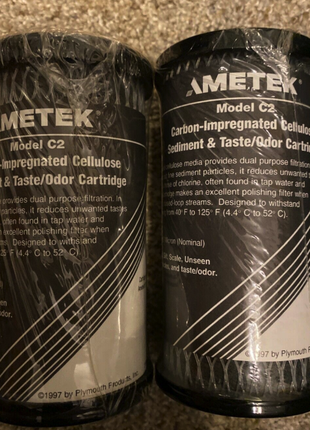 Картридж фільтра води Ametek C2-2шт.
