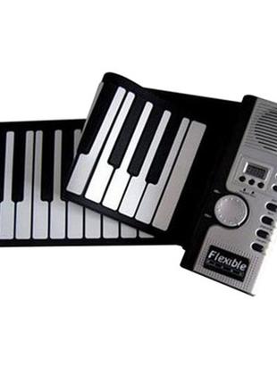 Гибкая MIDI клавиатура, синтезатор, пианино, 61 клавиша