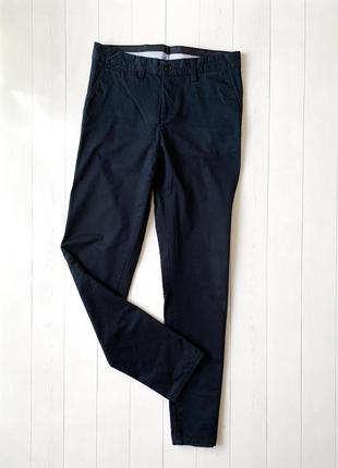 Мужские синие брюки джинсы vip bonis (zara, next, pull&bear). L-M