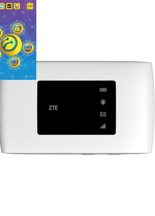3G/4G Wi-Fi роутер ZTE MF920U + Lifecell Безлимит 249 грн/міс