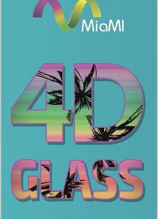 Захисне скло для Xiaomi Redmi 9T - Miami 4D Full Glue Glass Чорне