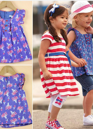 Очаровательное платье туника на девочку 1-3 года