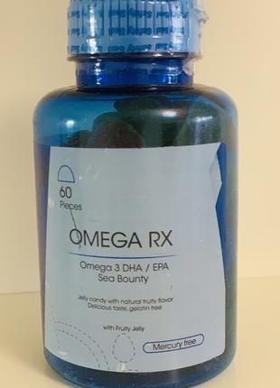 Omega RX Omega-3 мармелад (для детей) 60 мармеладок. Египет
