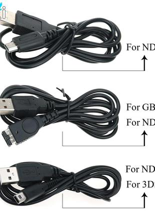 USB зарядка шнур кабель для 3DS XL NDSI  GBA SP NDS NDSL