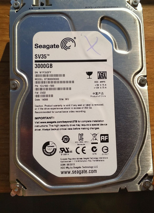Жесткий диск Seagate 3Tb.