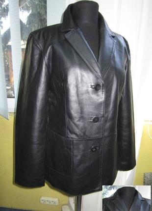 Класична жіноча шкіряна куртка vera pelle. лот 264