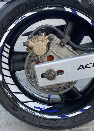 Наклейки на диски Suzuki Yamaha Honda Kawasaki Dukati