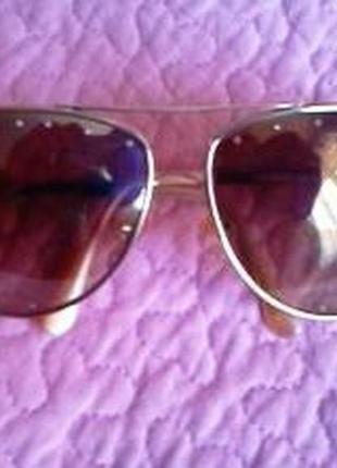 Солнцезащитные женские очки-капли «авиатор»