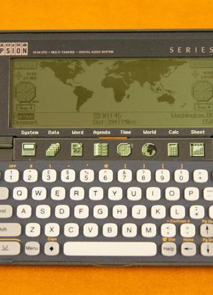 Портативный компьютер PSION Series 3a (1993)