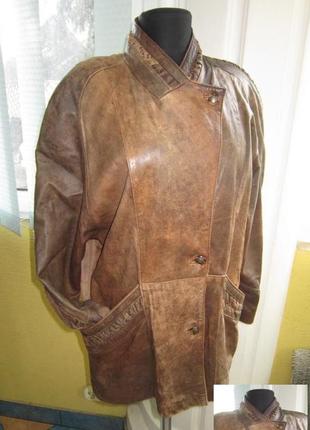 Стильная женская кожаная куртка. лот 467