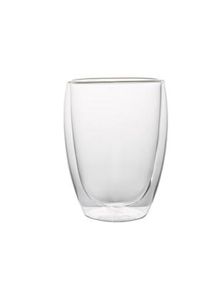 Стеклянный стакан с двойными стенками 350 мл