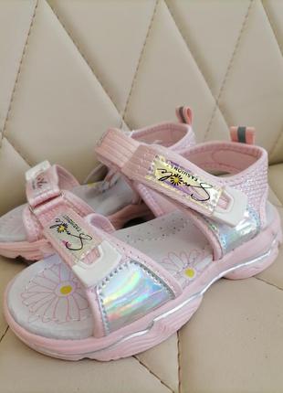 Босоножки для девочки, фирма tom.m, детская обувь