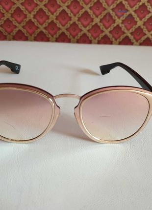 Женские Золотые розовые очки