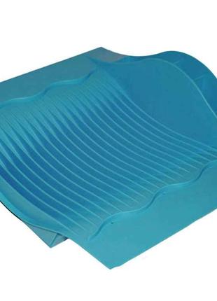Сушарка пластикова для посуду Люкс (20тар) блакитна ТМ КОНСЕНСУС