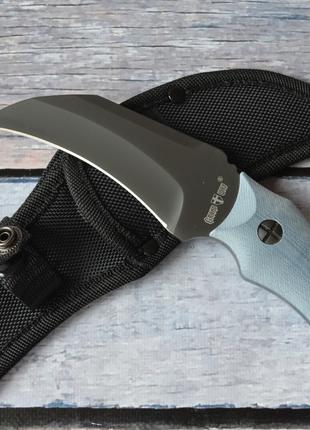 Нескладной нож керамбит Гризли 2, изготовленный из цельнометал...
