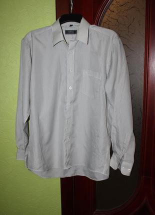 Брендовая мужская рубашка  наш 56-58 размер от versace, орининал