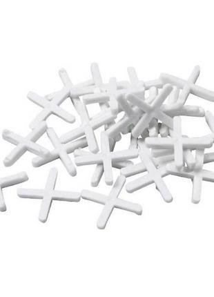 Хрестики для плитки Favorit білі 1.5 мм 200 шт (11-000)