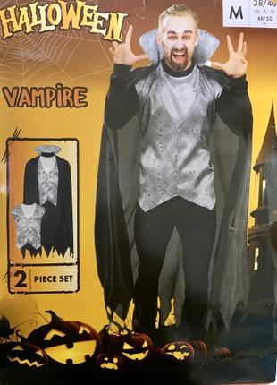Костюм Вампіра на хелоуїн розмір М ABC Halloween