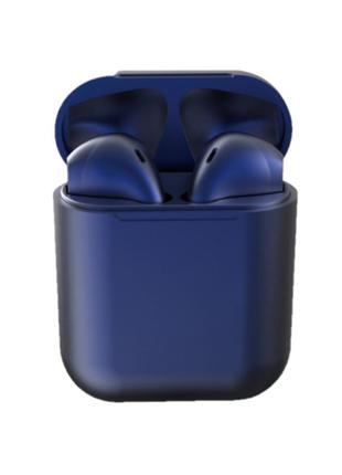 Бездротові TWS навушники inPods i12 Pro сині Qscreen