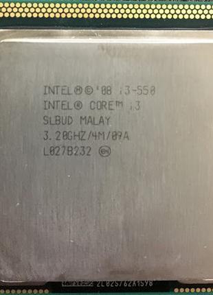 Процессор Intel Core i3 550 3.2GHz S1156