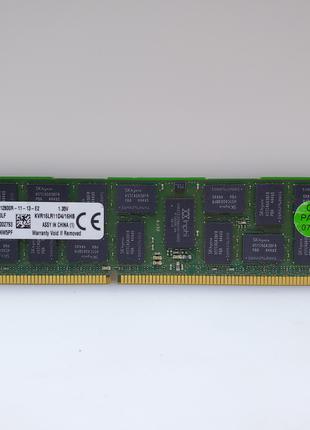 Оперативная память Kingston 16Gb DDR3 1600Mhz PC3L-12800R ECC ...
