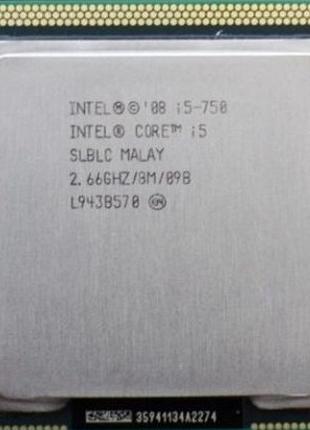 Процессор Intel Core i5-750 s1156 4x2.66(3.2)GHz/8mb/95Wt