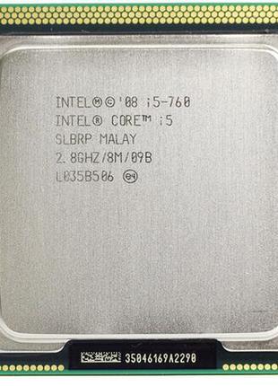 Процессор Intel Core i5-760 s1156 4x2.8(3.33)GHz/8mb/95Wt