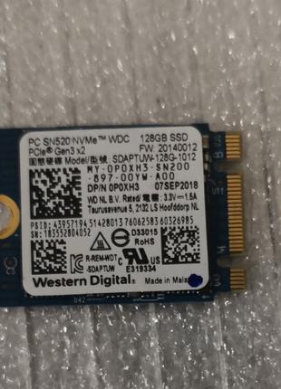 128GB SSD Western Digital (SDAPMUW-128G-1012) NVMe M.2 2230. Г...