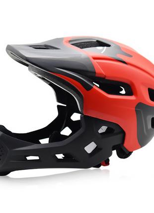 Защитный шлем Helmet JC-014 Red для катания на роликовых коньк...
