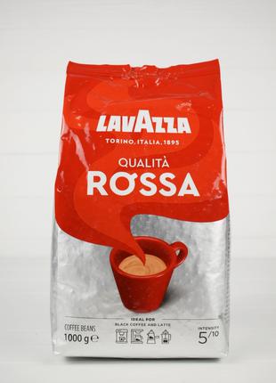 Кава у зернах Lavazza Qualita Rossa 1 кг Італія