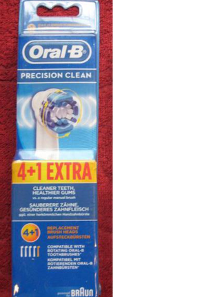 Сменные насадки для зубной щетки Oral-B Precision Clean Extra