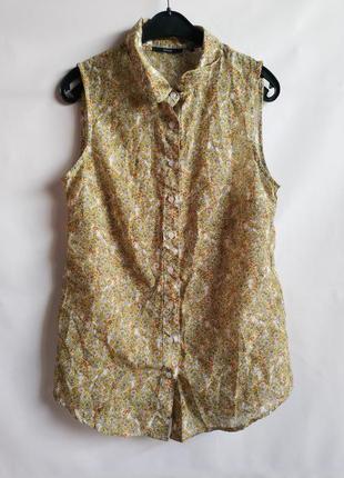 Распродажа! лёгкая женская блуза французского бренда kiabi, ор...
