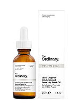 Органічне масло the ordinary 100% organic cold-pressed rose hi...