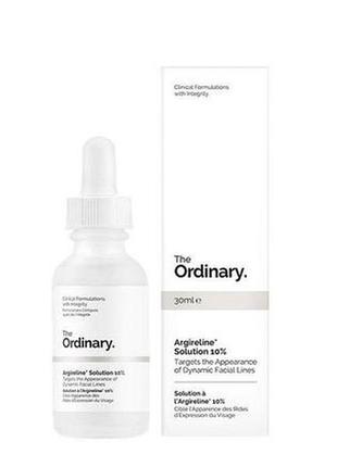 Сироватка з пептидами the ordinary argireline solution 10 % (3...